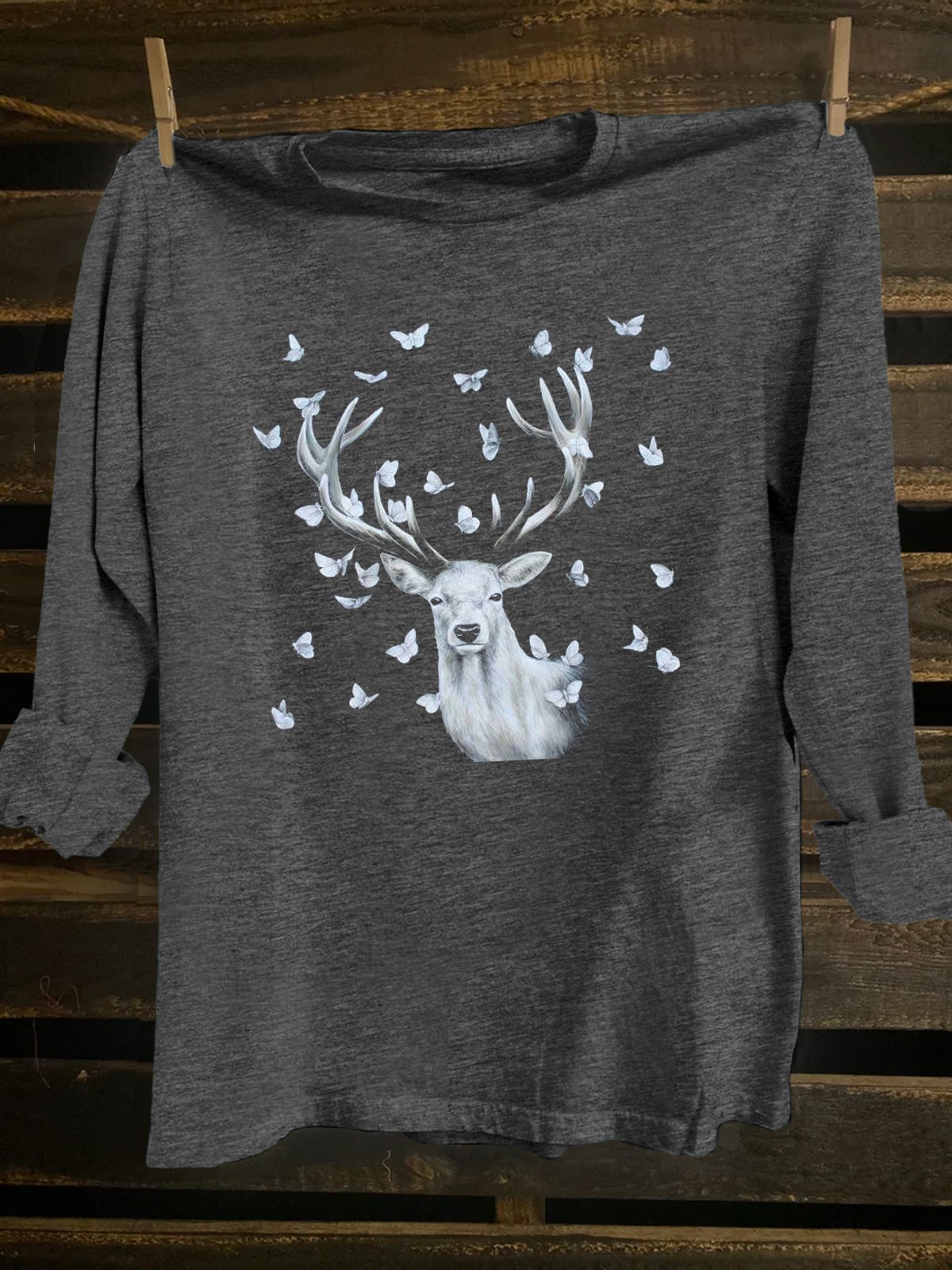 Butterfly Western Style T-Shirt