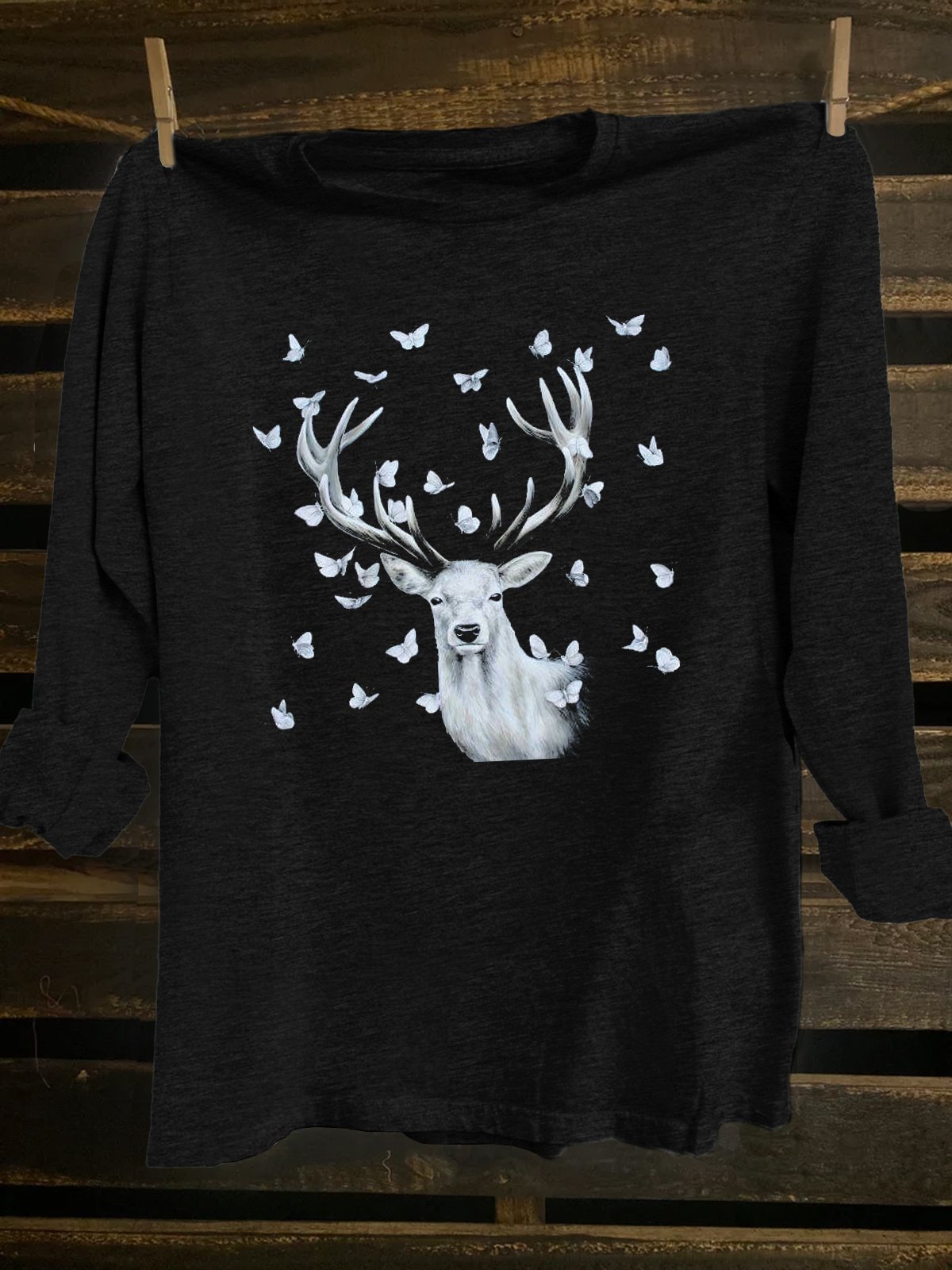 Butterfly Western Style T-Shirt