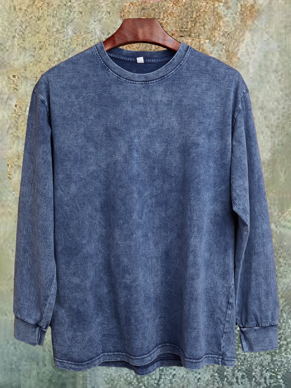 Western Style Loose Distressing Sweatshirt