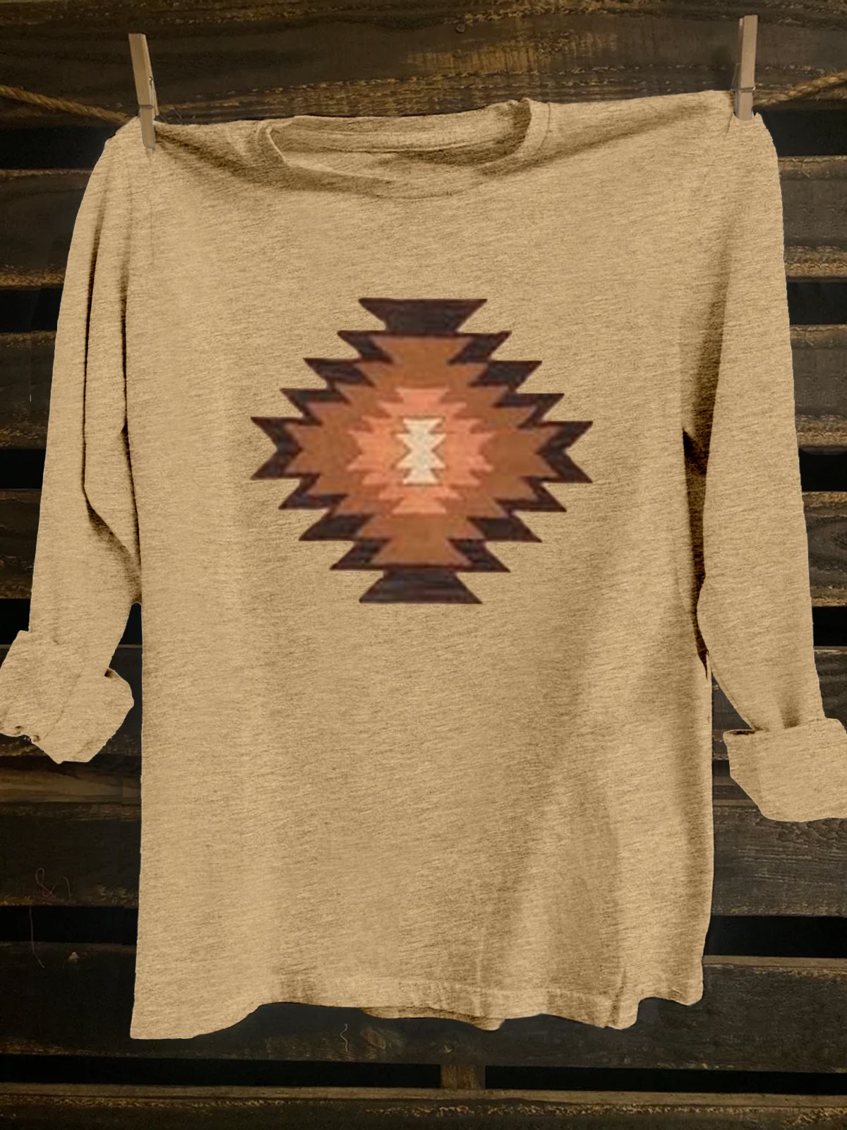 Abstract Western Style T-Shirt