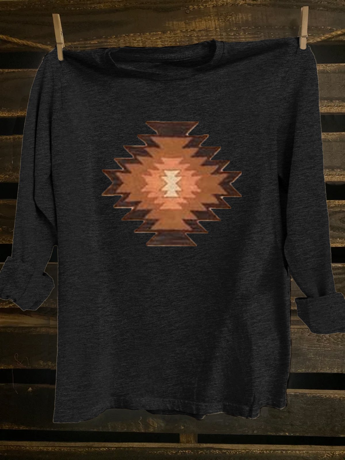 Abstract Western Style T-Shirt