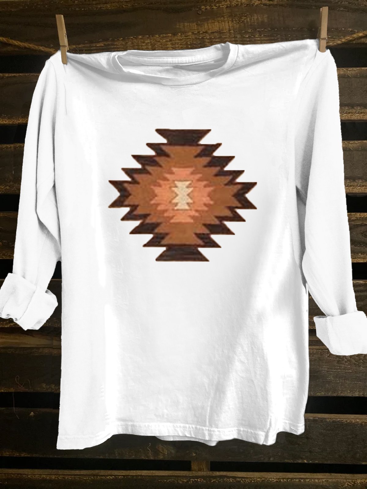 Abstract Western Style T-Shirt