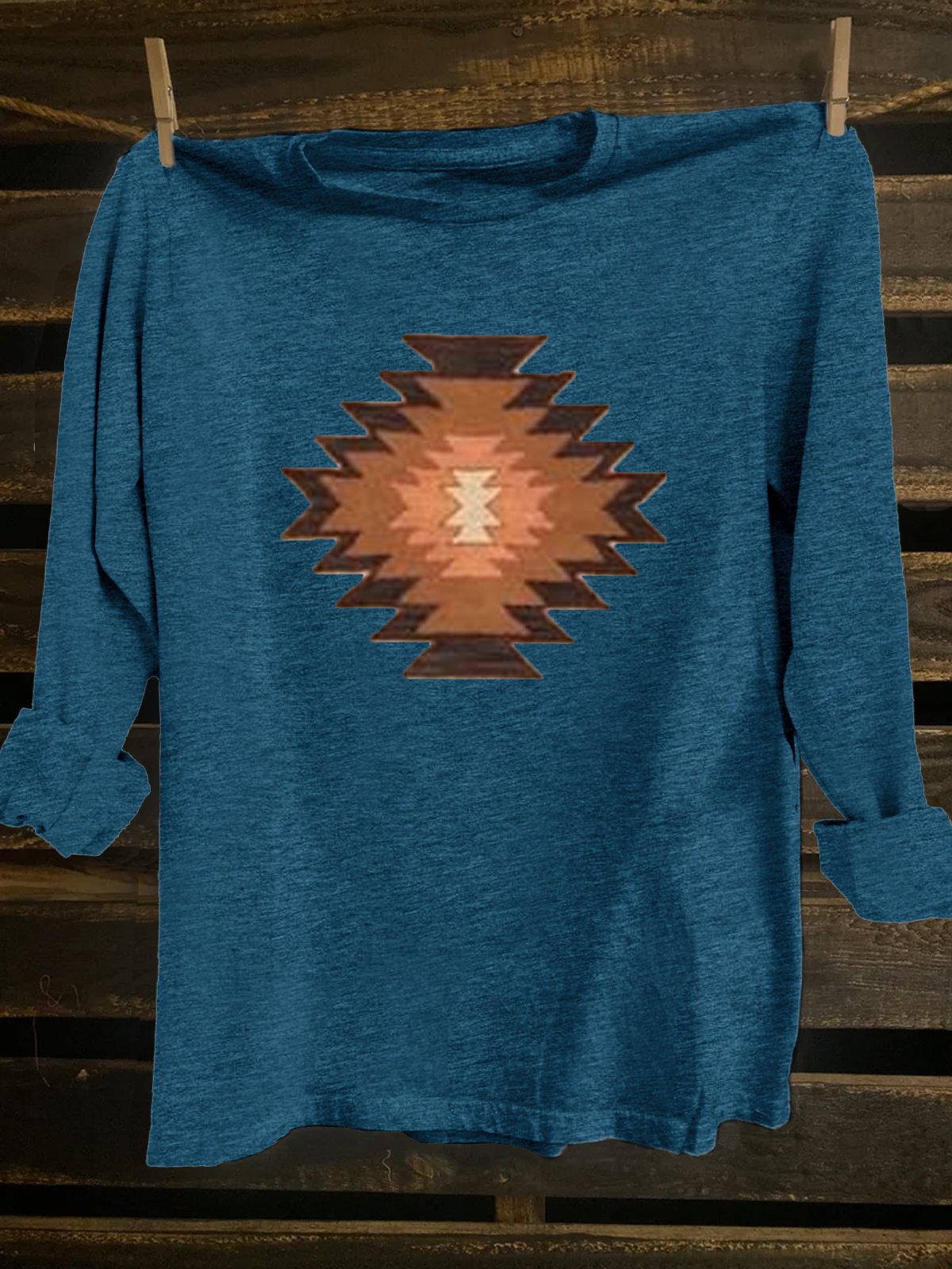 Abstract Western Style T-Shirt