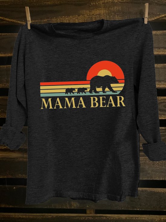 Loose Animal Western Style T-Shirt