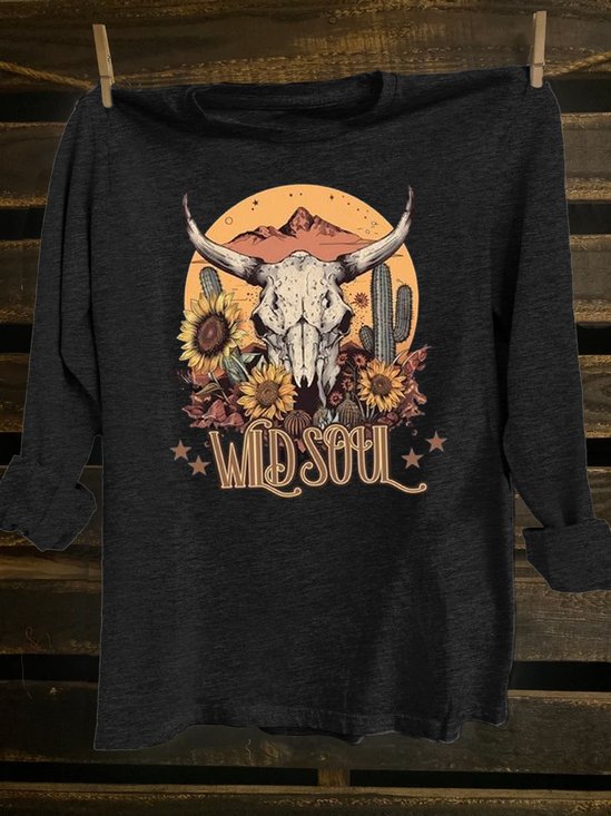 Western Style Loose T-Shirt