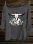 Western Style Skull T-Shirt