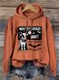 Hoodie Loose Western Style Halloween Hoodie