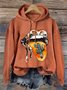 Hoodie Mouth Western Style Hoodie