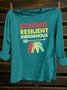 Western Style Crew Neck T-Shirt