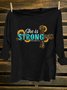 She Is Strong Western Cross Sublimation Cotton-Blend T-Shirt