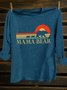 Loose Animal Western Style T-Shirt