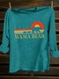 Loose Animal Western Style T-Shirt