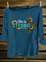 She Is Strong Western Cross Sublimation Cotton-Blend T-Shirt