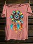 Dreamcatcher Western Style Loose T-Shirt