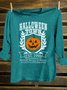 Halloween Western Style Cotton-Blend T-Shirt