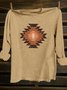 Abstract Western Style T-Shirt
