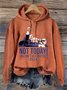 Figure Western Style Cotton-Blend Hoodie