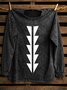 Ethnic Geometry Western Style Cotton Sweatshirt