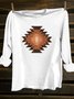 Abstract Western Style T-Shirt