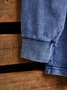 Crew Neck Western Style Loose Sweatshirt