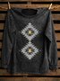 Western Style Ethnic Geometry Sweatshirt