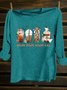 Halloween Loose Western Style T-Shirt