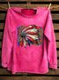 Abstract Western Style Sweatshirt