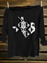 Western Style Crew Neck T-Shirt