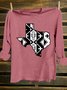 Western Style Crew Neck T-Shirt