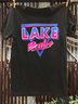 Loose Cotton-Blend Crew Neck Western Style T-Shirt