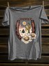 Western Style Cotton-Blend Sun T-Shirt