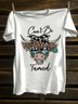 Cattle Loose Western Style T-Shirt