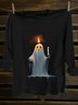 Halloween Loose Western Style T-Shirt