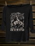 Western Style Text Letters T-Shirt