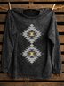 Western Style Ethnic Geometry Sweatshirt