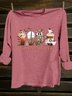 Halloween Loose Western Style T-Shirt